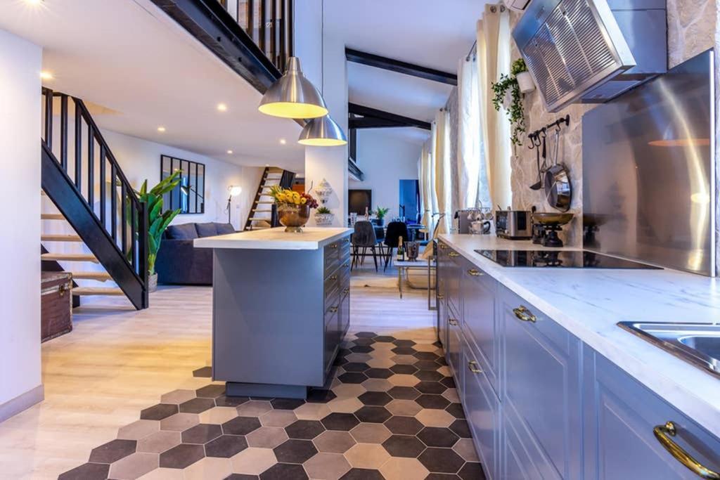 Penthouse Loft 5Min Palais Des Festivals And Beach Terrace View On Castle كان المظهر الخارجي الصورة